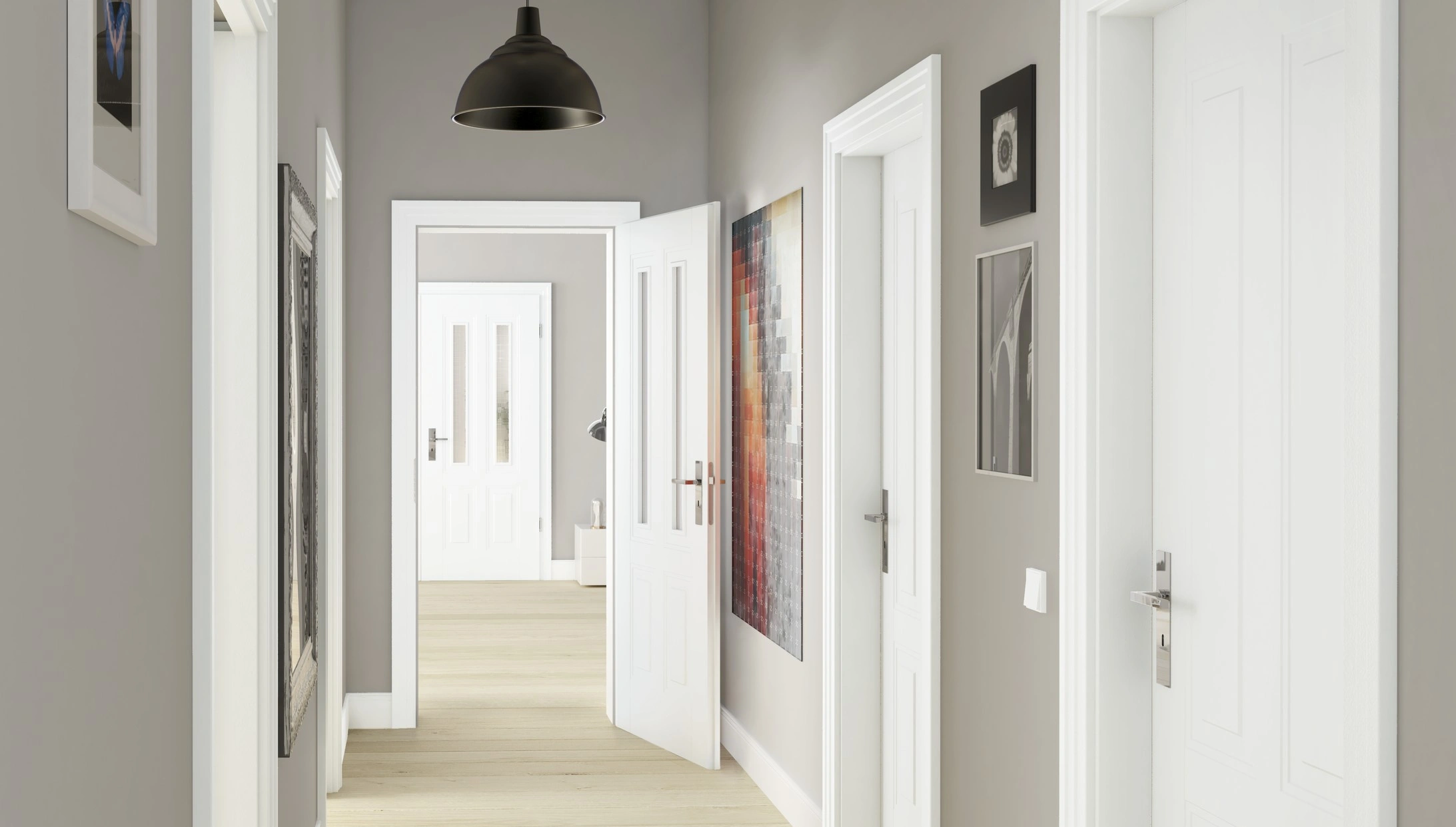 8100 L Ambienteszenen PRIMO PM4 PM4x2 Flur Szene pruem