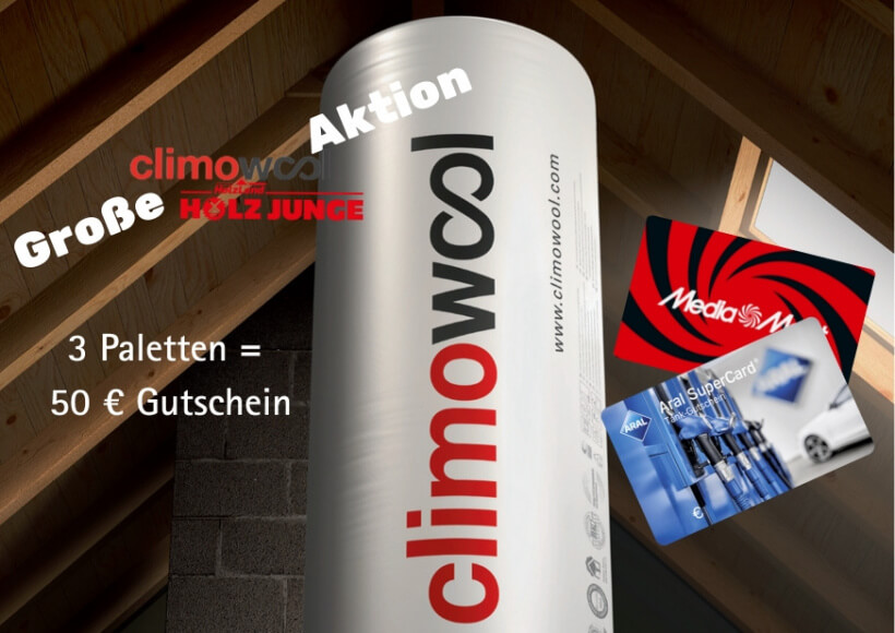 Große climowool Aktion - Herbst 2025 bei Holz Junge