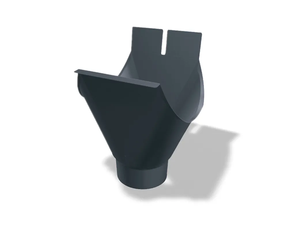 PREFA Einhangstutzen &Oslash;80mm Aluminium ^