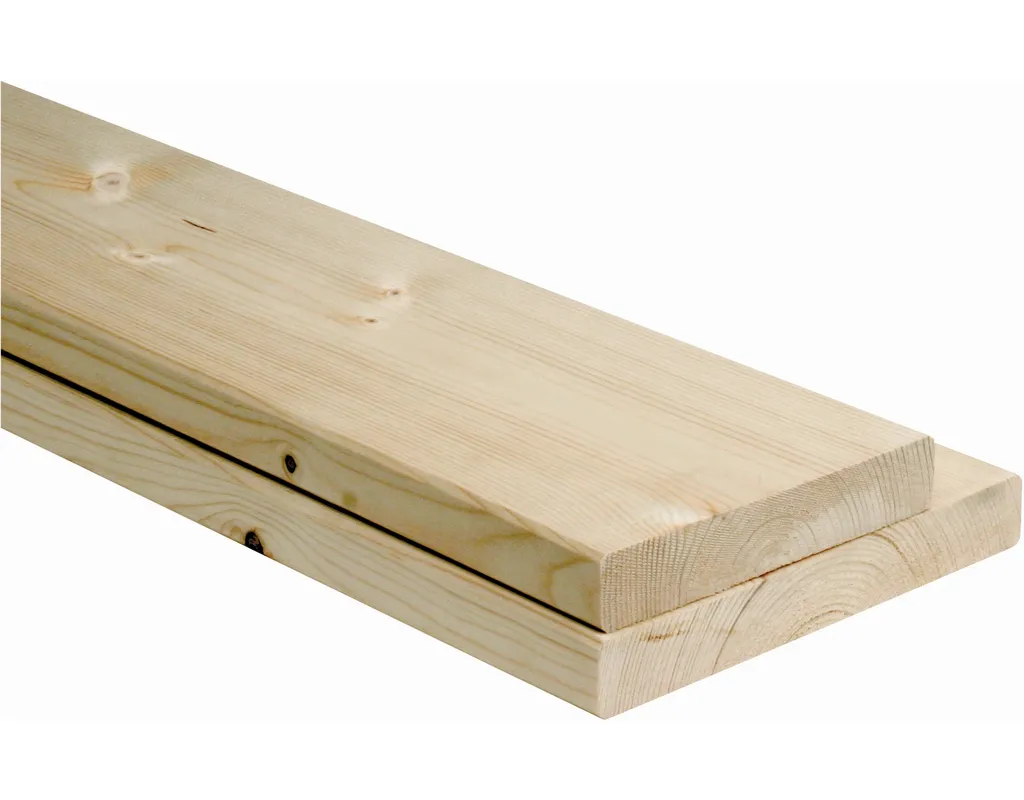 26x195mm Fichte Glattkantbrett
