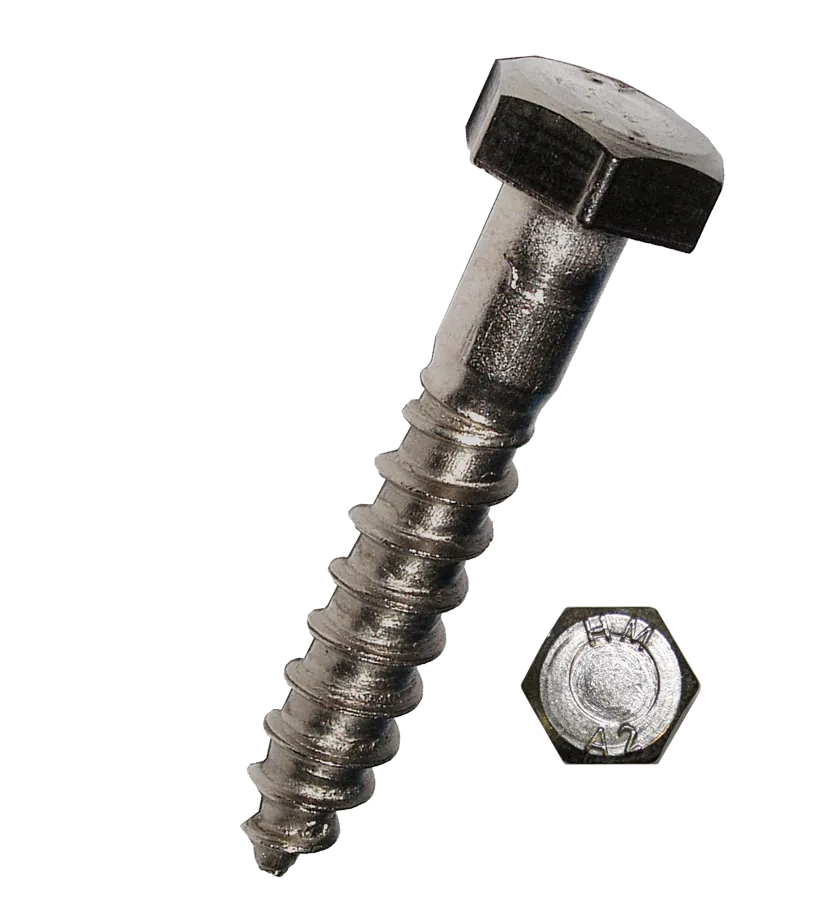 RE-Schraub  6-Kant-Holzschraube DIN571